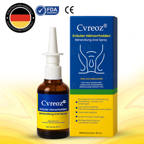 Cvreoz® Kräuter Hämorrhoiden Behandlung Anal Spray