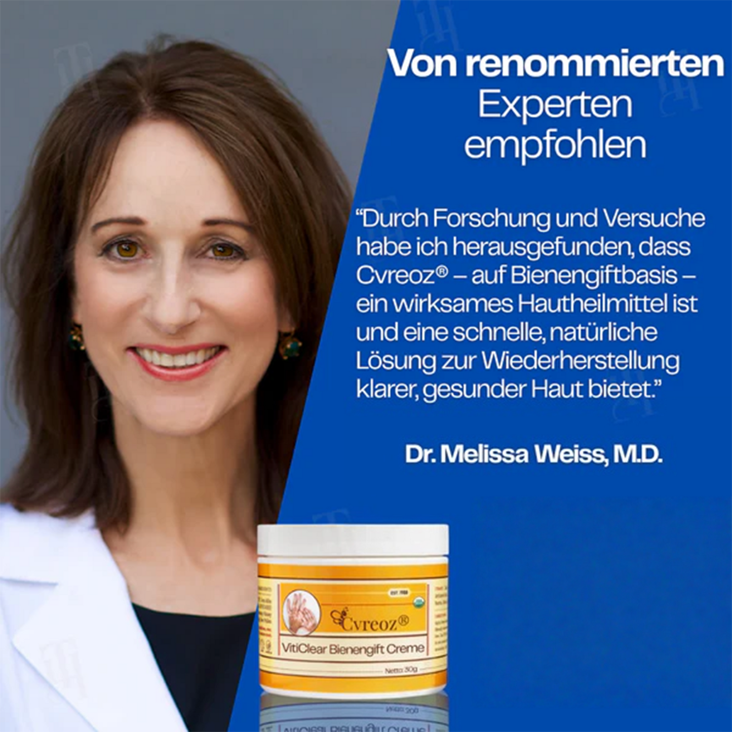 Cvreoz® VitiClear Bienengift Creme