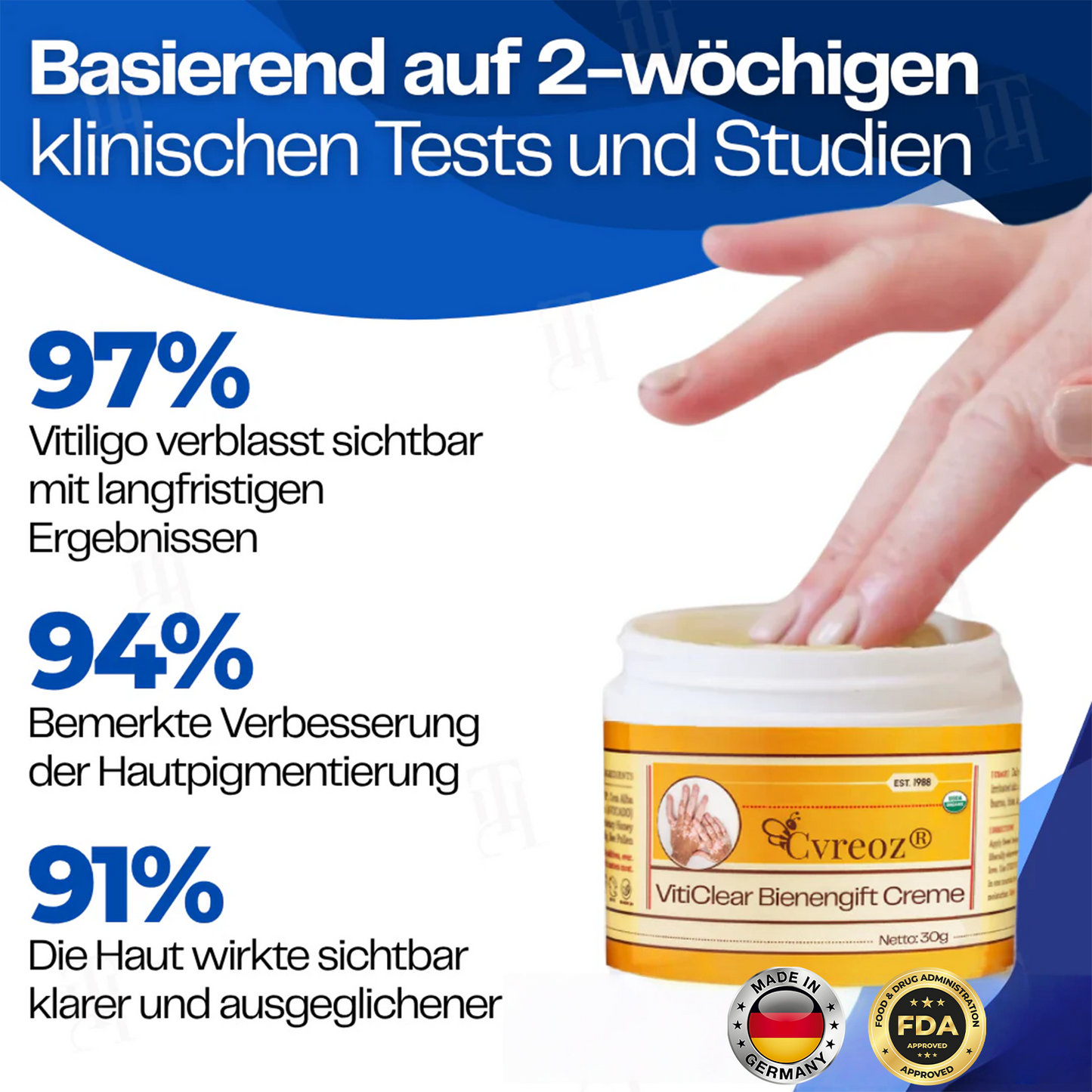 Cvreoz® VitiClear Bienengift Creme