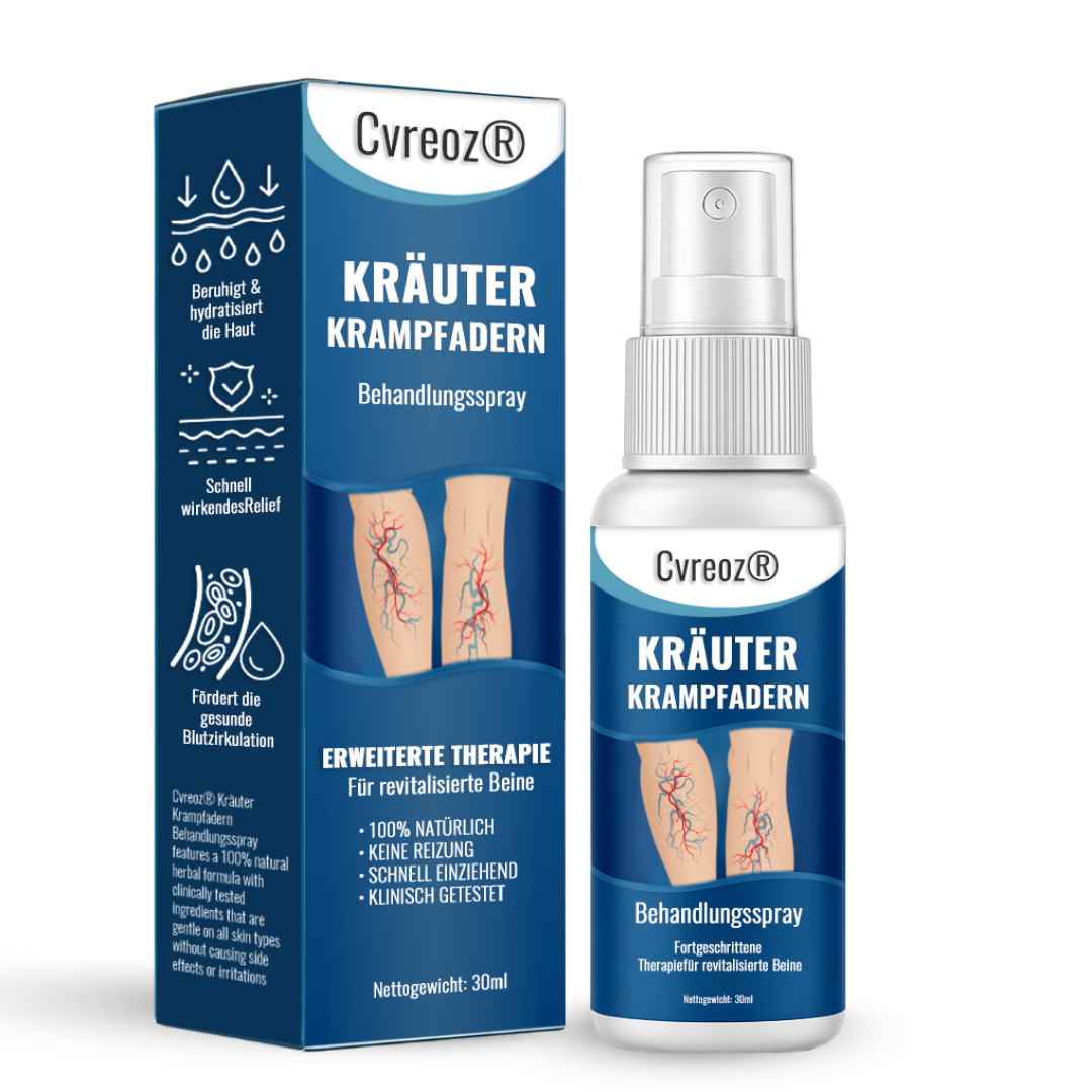Cvreoz® Kräuter Krampfadern Behandlungsspray