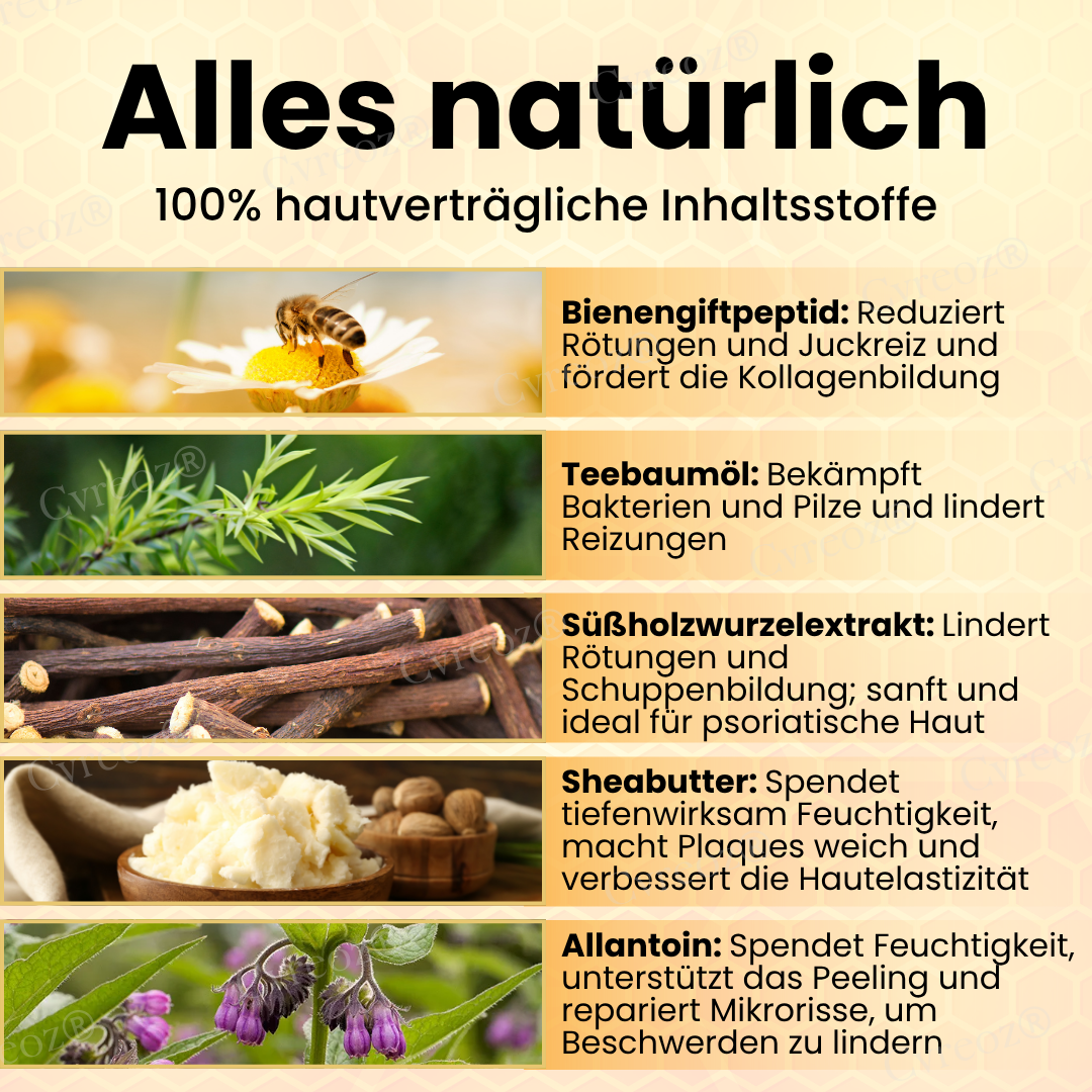 Cvreoz® Bienengift Psoriasis Creme