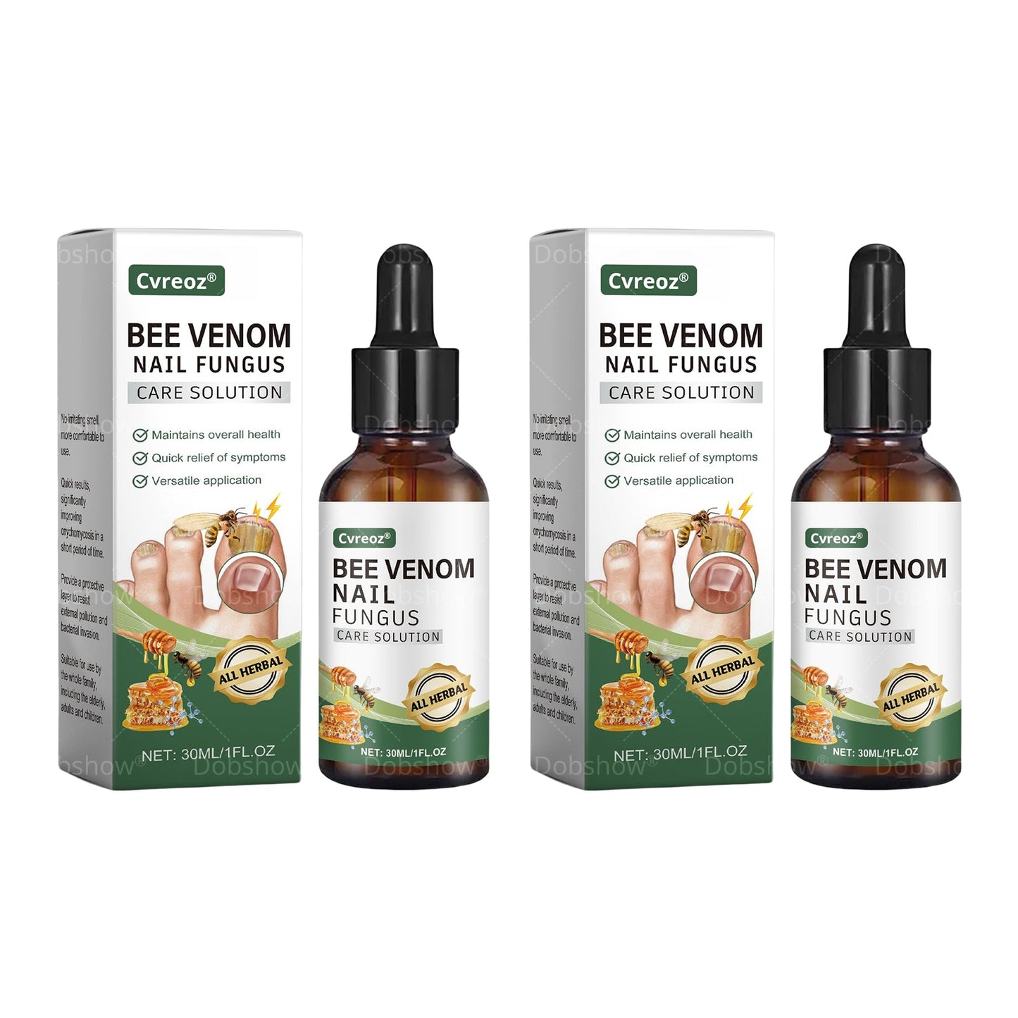 Cvreoz® Bienenvenen Nagelpflege bei Pilzbefall – Natürliche Lösung für gesunde Zehen- und Fingernägel