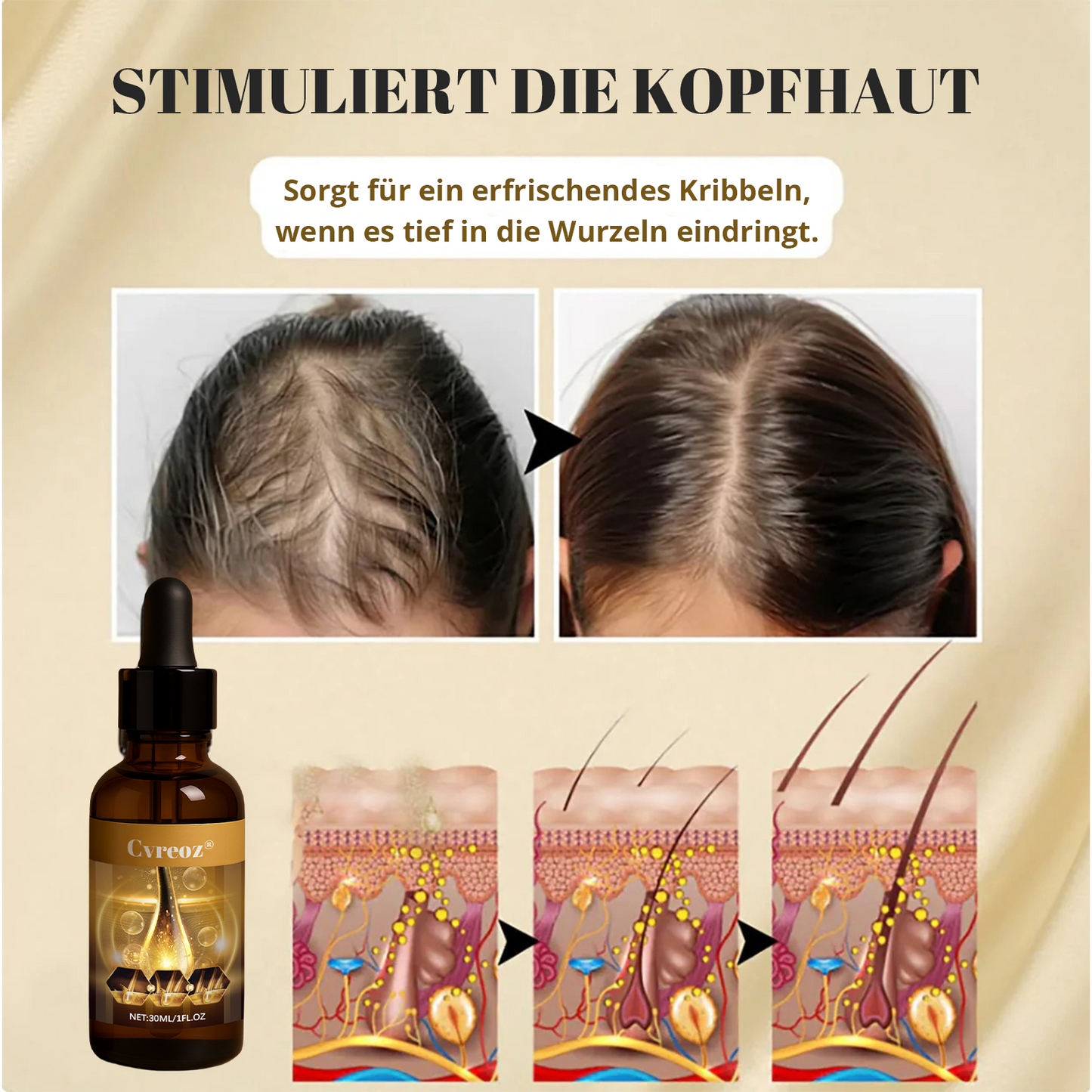 đ„ Lassen Sie Ihren Glanz wachsen: 60 % RABATT đ„ CvreozÂź Biotin-Haaröl (Ă€therisch)! (Jetzt kaufen)