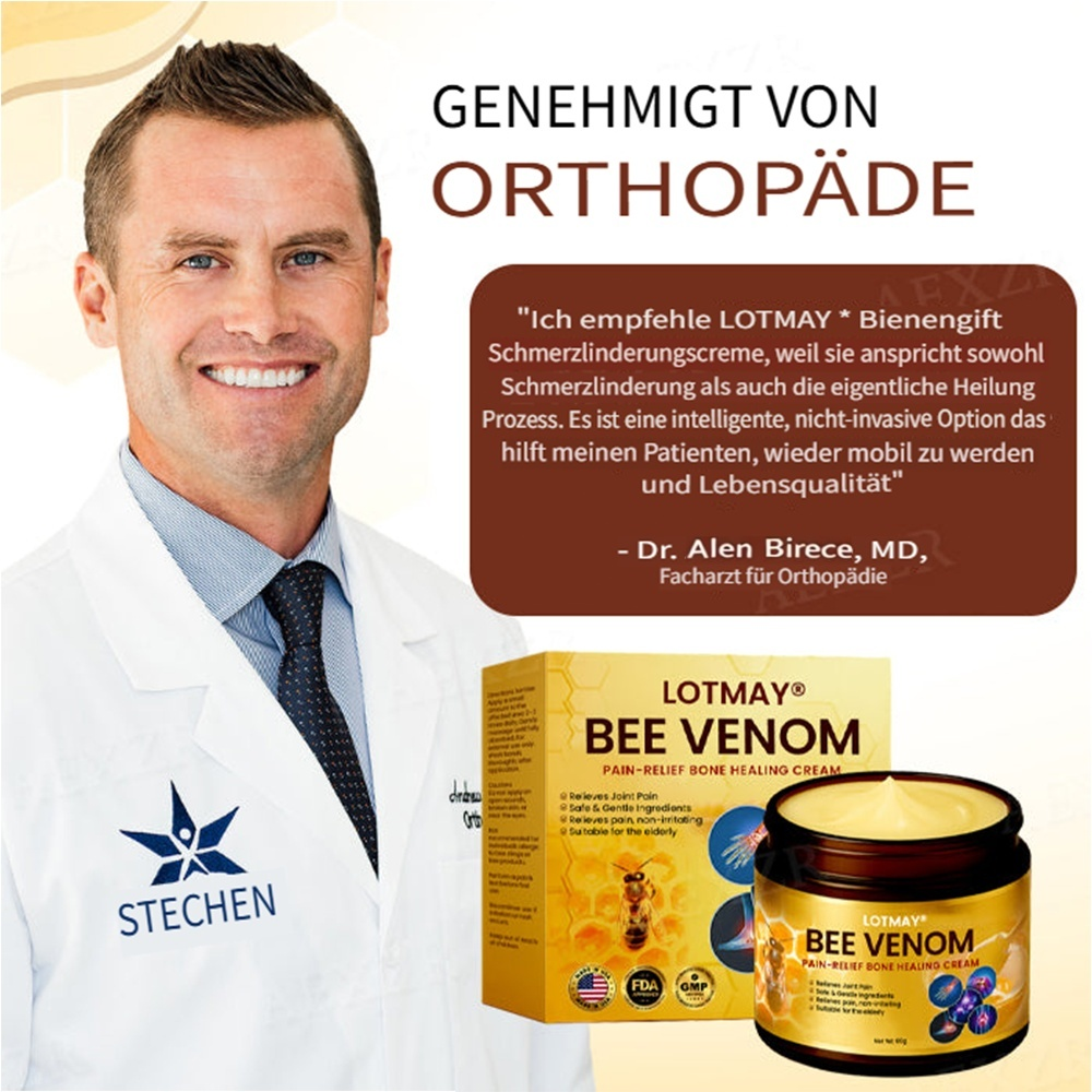 LOTMAY® Bienengift Schmerzlinderungs-Knochenheilungs-Creme