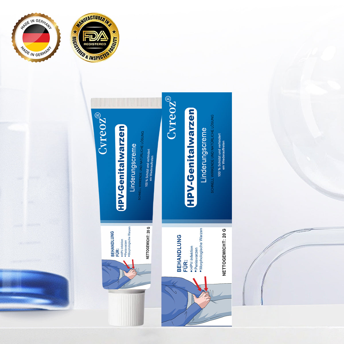 Cvreoz® HPV-Genitalwarzen